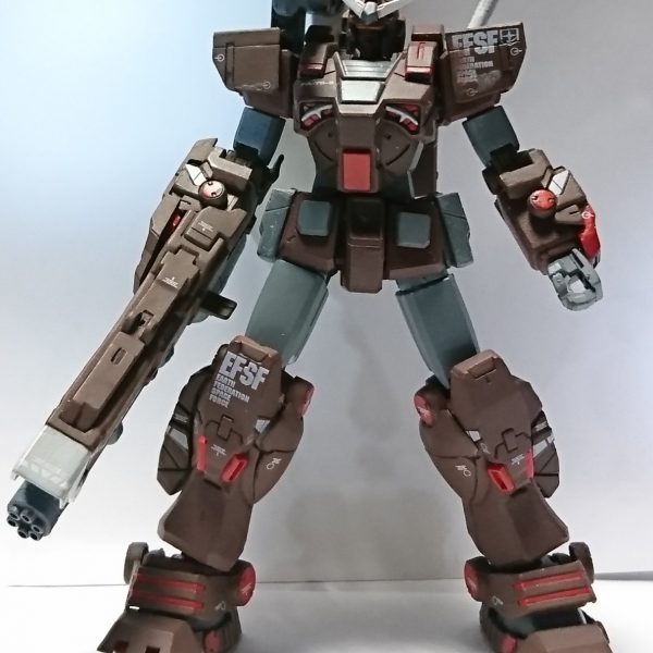 ＨＧリバイブＲＸ-78 ＧＦＦヘビーガンダムのアーマーミキシング 