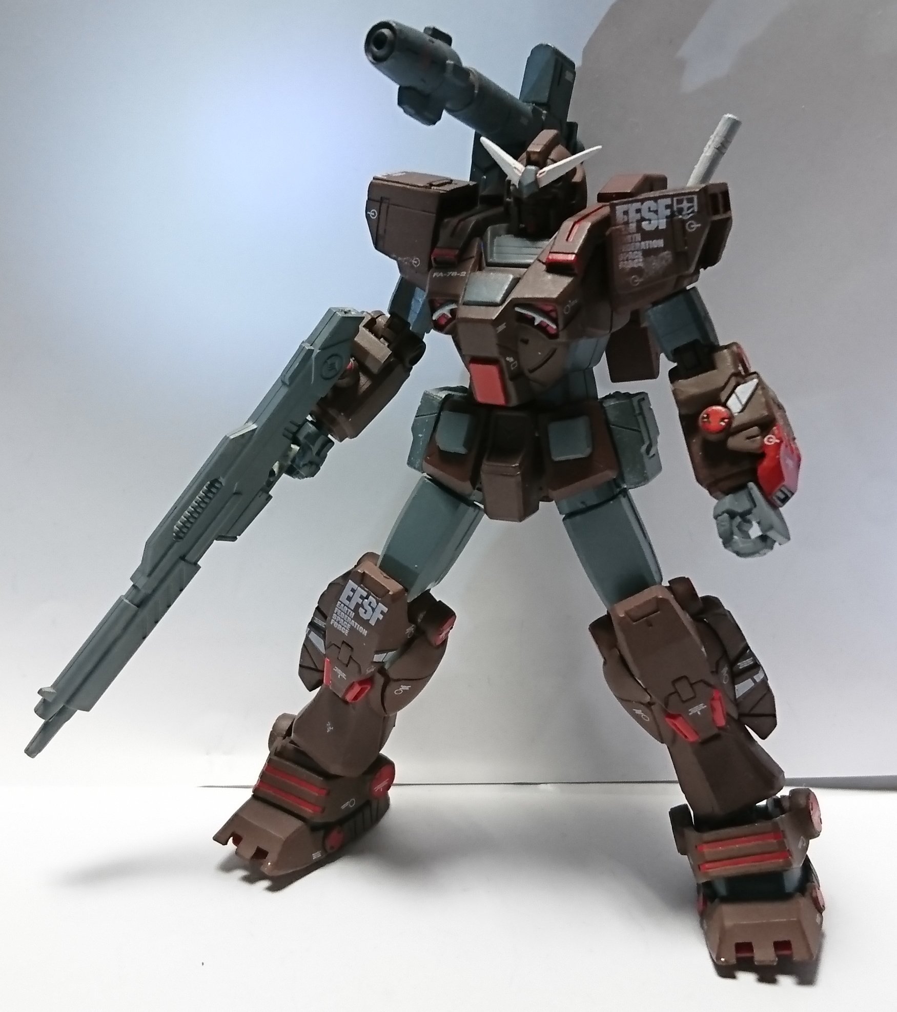 ＨＧリバイブＲＸ-78 ＧＦＦヘビーガンダムのアーマーミキシング｜アレスさんのガンプラ作品｜GUNSTA（ガンスタ）