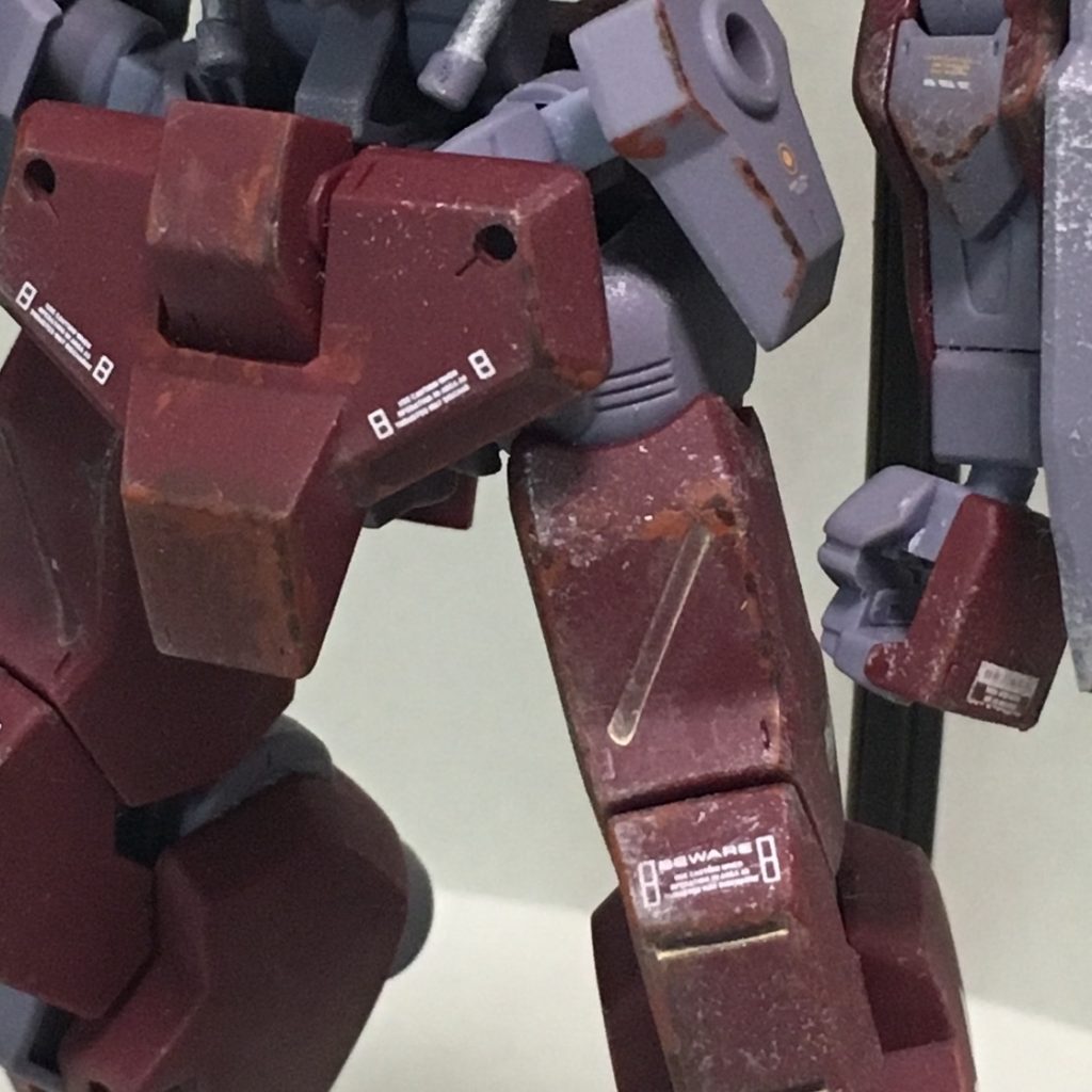 チッピング第一段階 細部