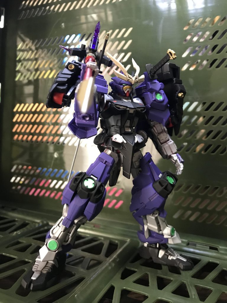 戦国アストレイ 〝紫雷〟シライ–9枚目/制作者:真樹京介