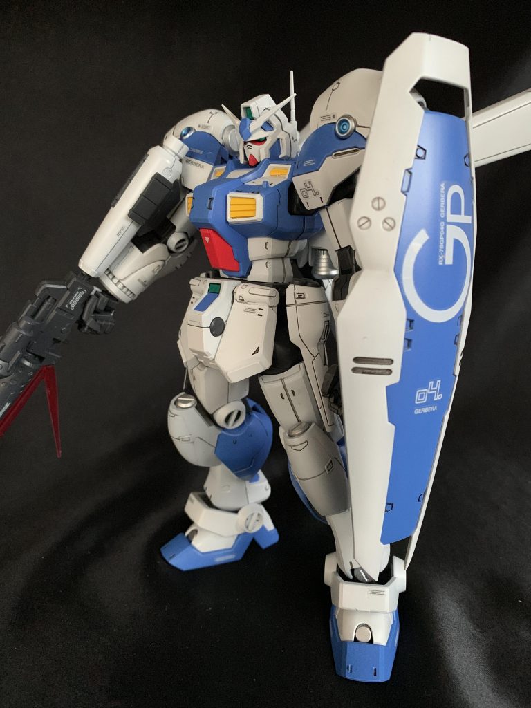 RE 1/100 GP-04 ガーベラ–2枚目/制作者：なおプラ