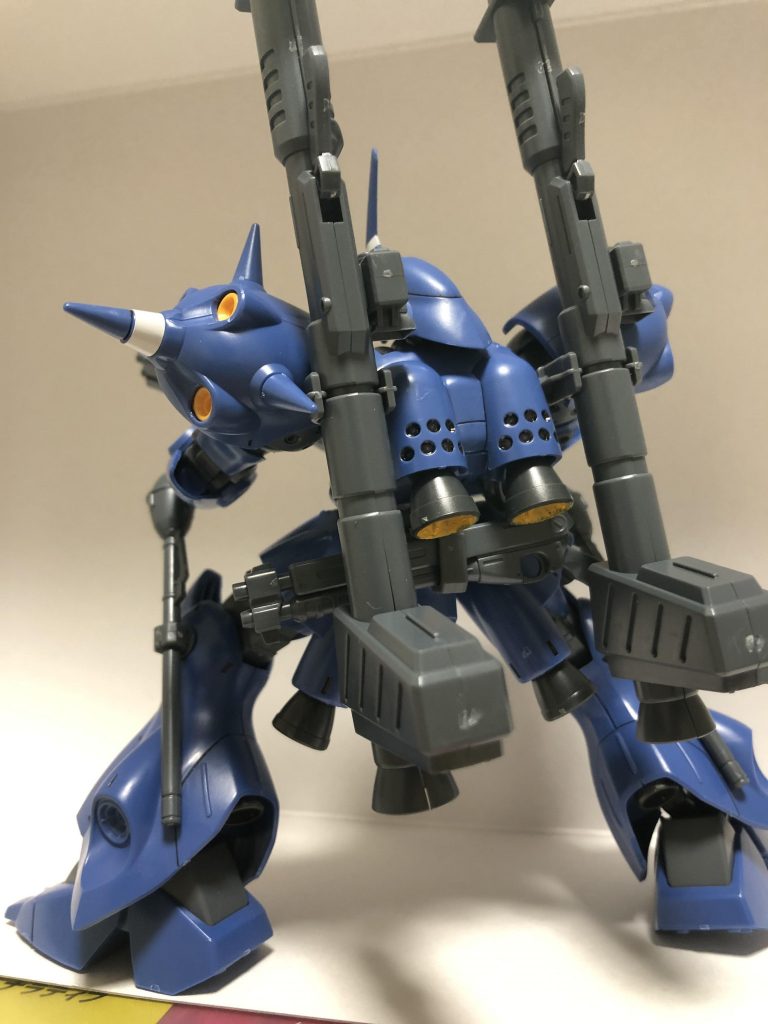 背面
武者っぽい頭部が良いですね👌