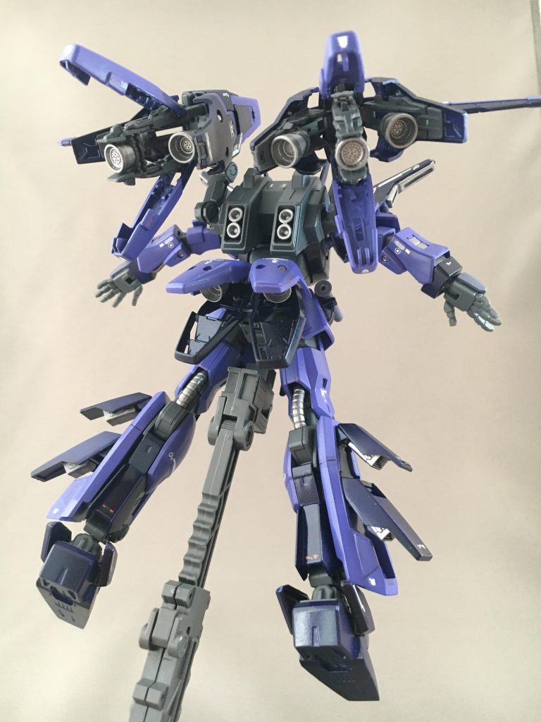 バーニア展開!ドライブ全開!
W-INGモード!