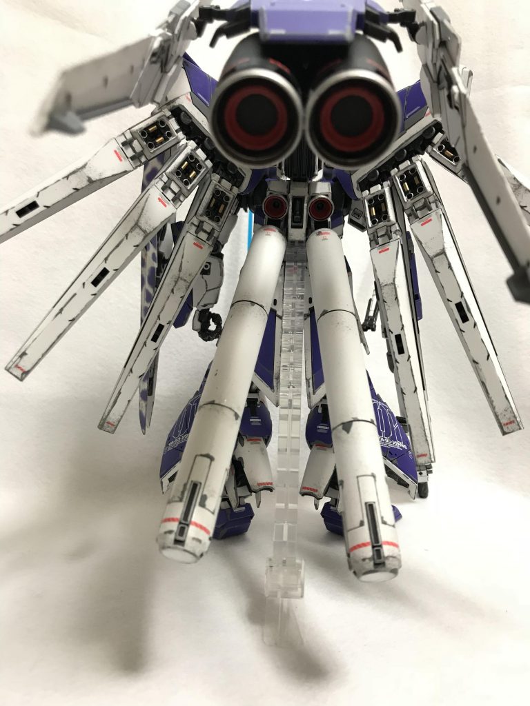 MG HI-νガンダム ver.KA FWS ウェザリング–9枚目/制作者：@gyuuuutora