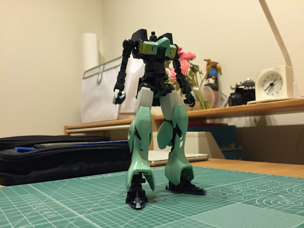 MG 1/100 F91 ver.1フレームとミキシング