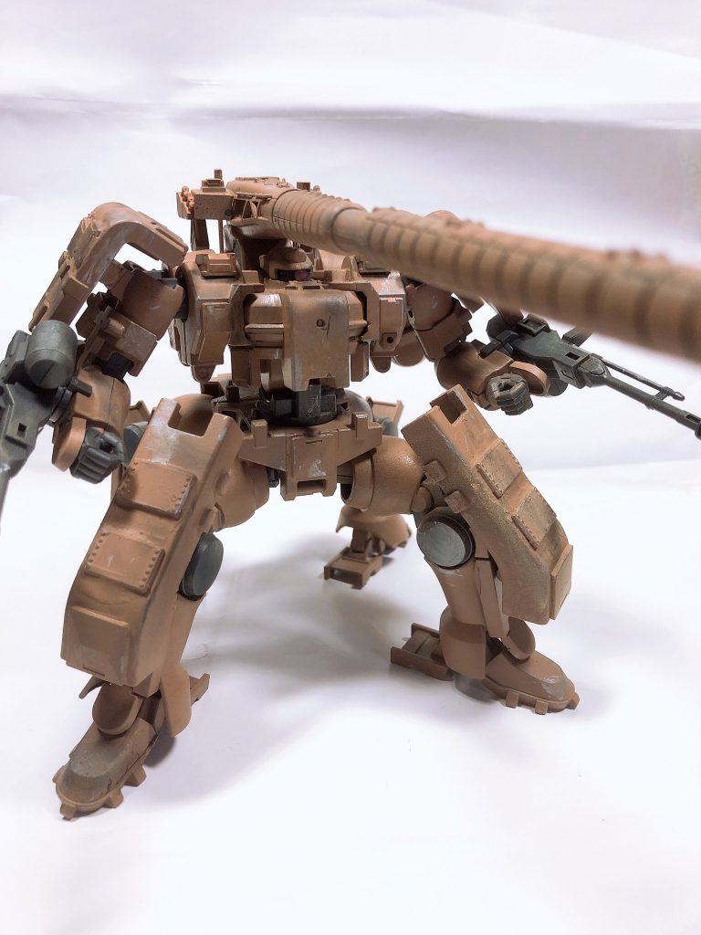 ベースはティエレン地上型を二体分使っています