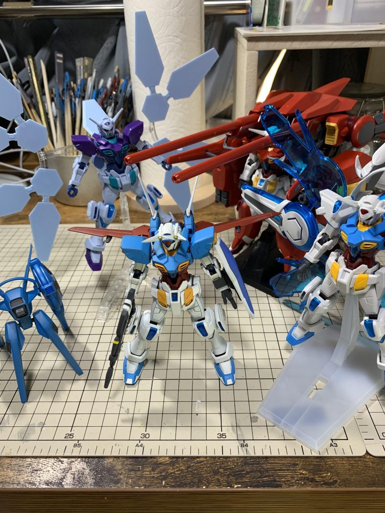 いっぱい持ってました(^_^;)他は全部素組みです。
どのパックもかっこいいですね！