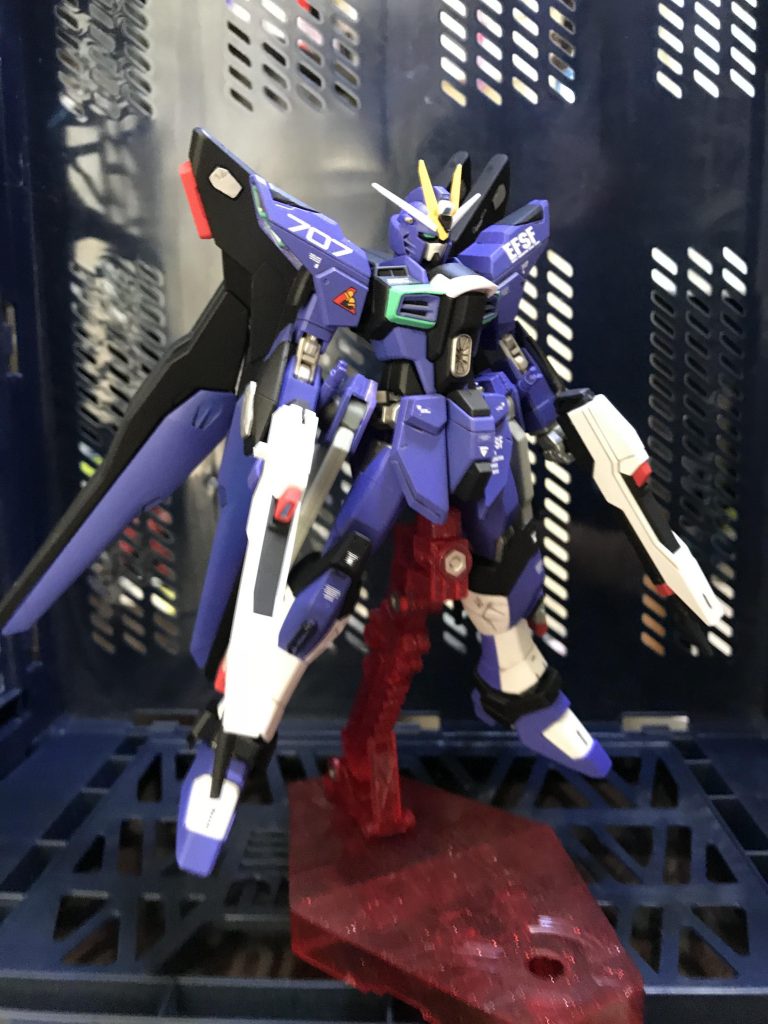 EVA初号機みたいなカラーでありますが、イザーク仕様の妄想です💦