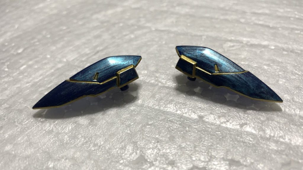 これが、先程言った
「影になる部分を元のパーツの色にしたかった」現象です。