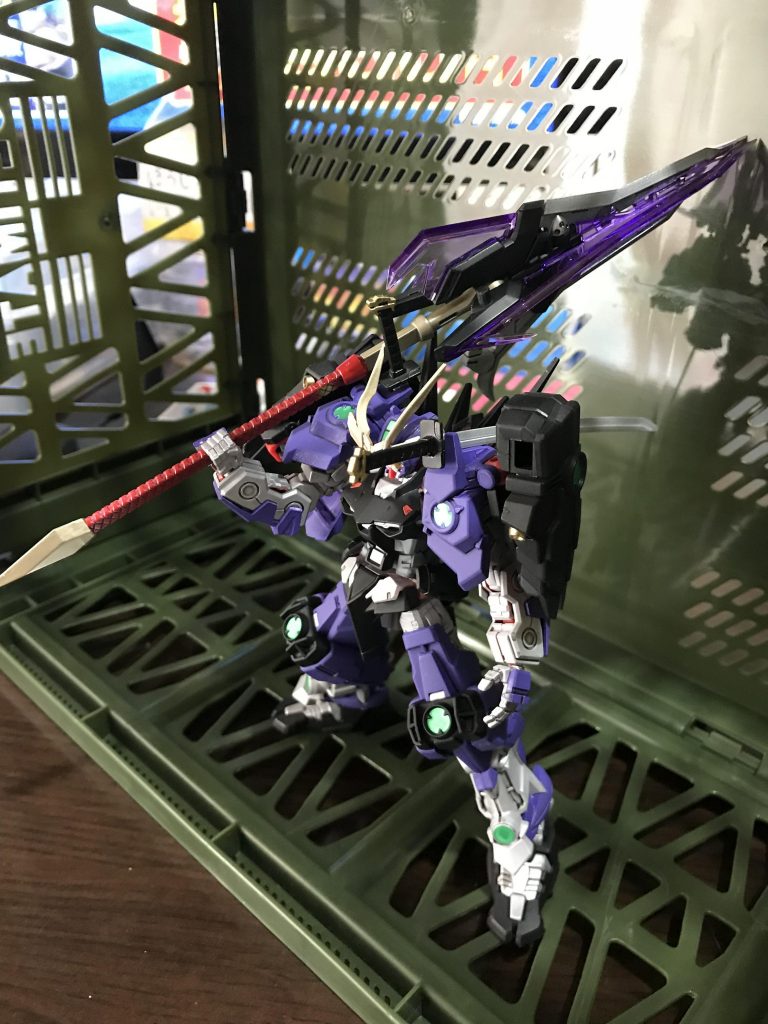 戦国アストレイ 〝紫雷〟シライ–6枚目/制作者:真樹京介