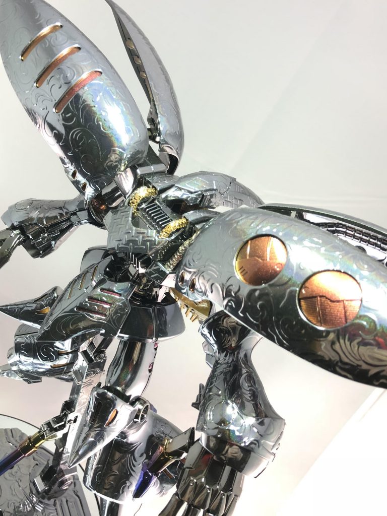 MGキュベレイダムド、エアブラシ・メッキ塗装–8枚目/制作者：kシェパード