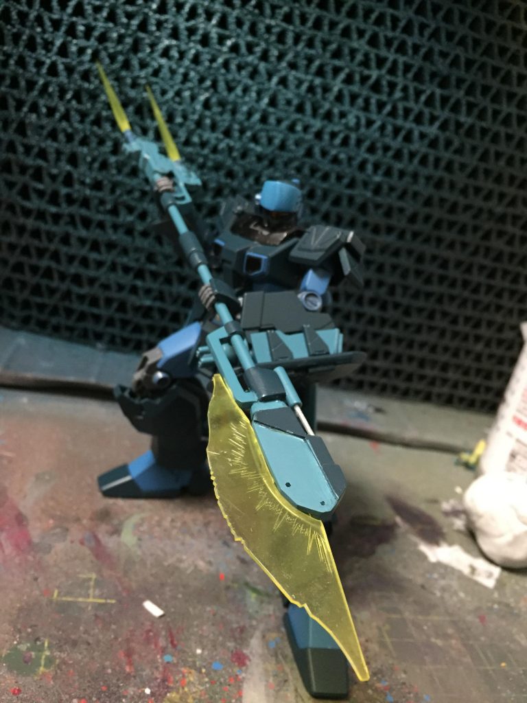 白兵戦特化ジェスタ
ナギナタ型に連結したりギミックは様々