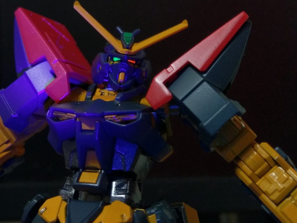 オッドアイにしましたが老眼には厳しい作業でしたw