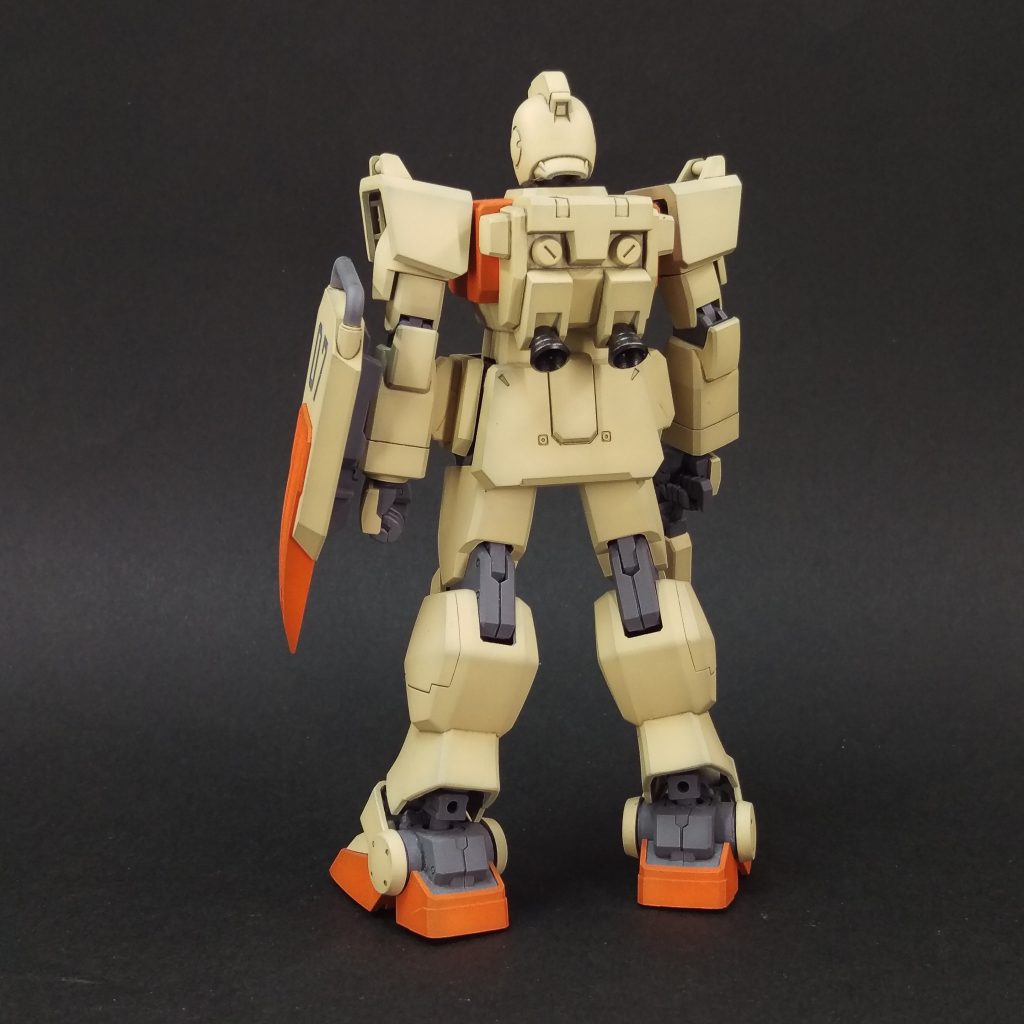 HGUC陸戦型ジム–3枚目/制作者：もっち