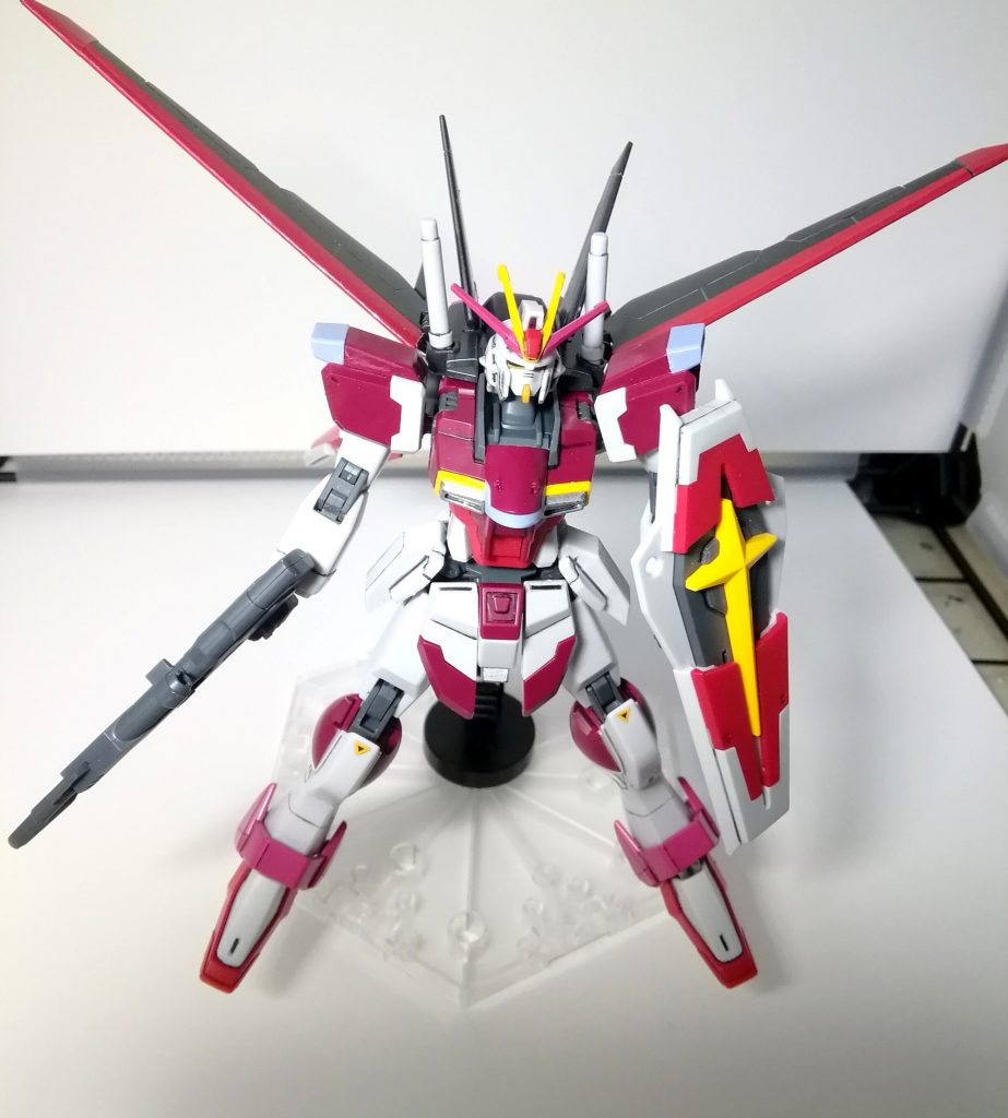 改造前のランシエ色違いパーツを流用したフォースインパルスです。