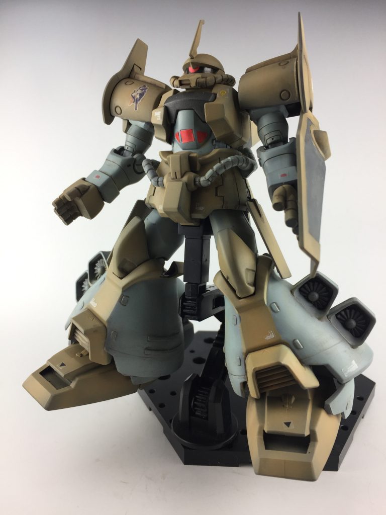 グフフライトタイプ・旧キット（グフ飛行試験型ボックスアート風）–2枚目/制作者：Osamu Kaneko