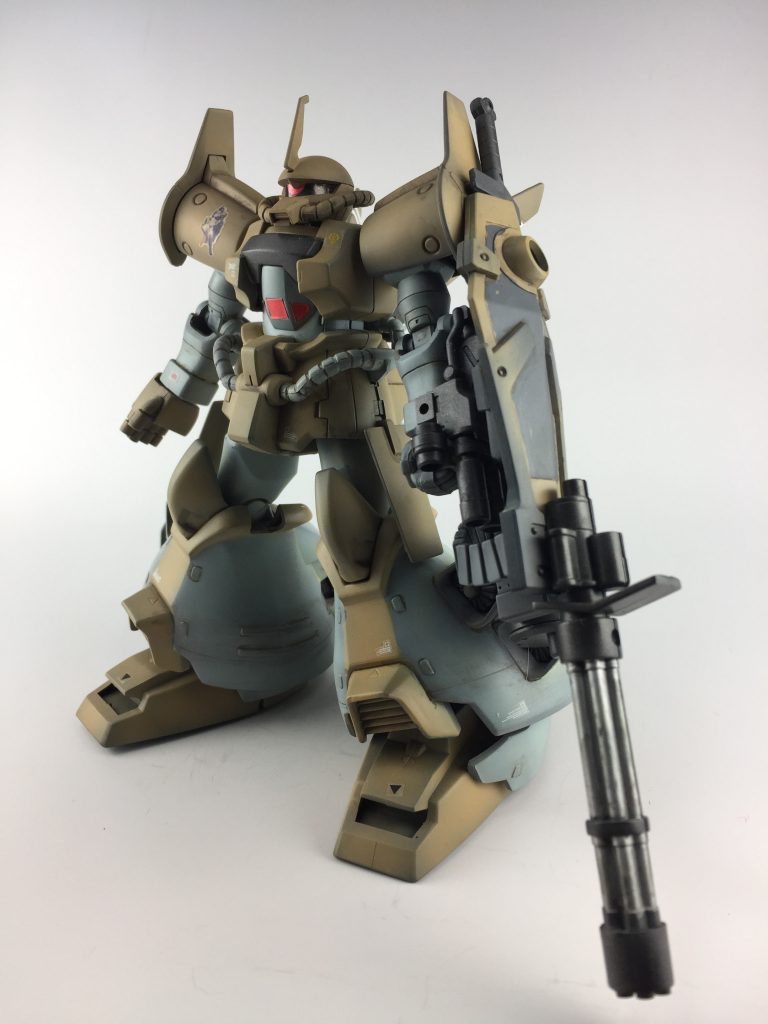 グフフライトタイプ・旧キット（グフ飛行試験型ボックスアート風）–4枚目/制作者：Osamu Kaneko