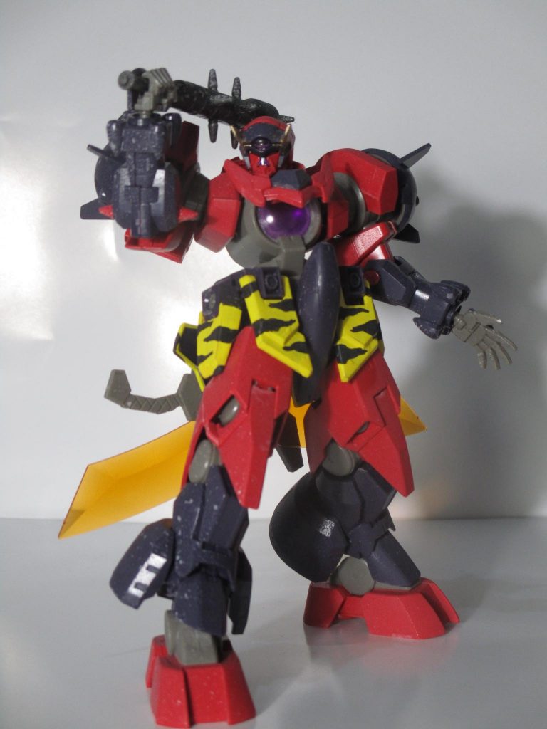 オーガの武器はハイパーガンプラウエポンズのトゲバット。ちょっと小さいなぁ・・・