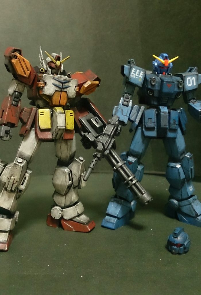 ブルーディスティニーよりも背が低いんで幅詰め工作してます。どこで詰めるか悩みましたw