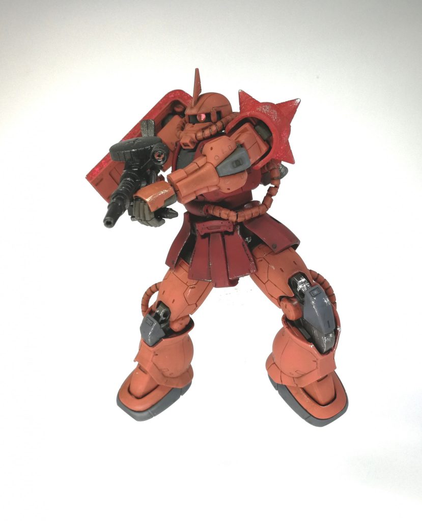 マシンガン構えポーズ２