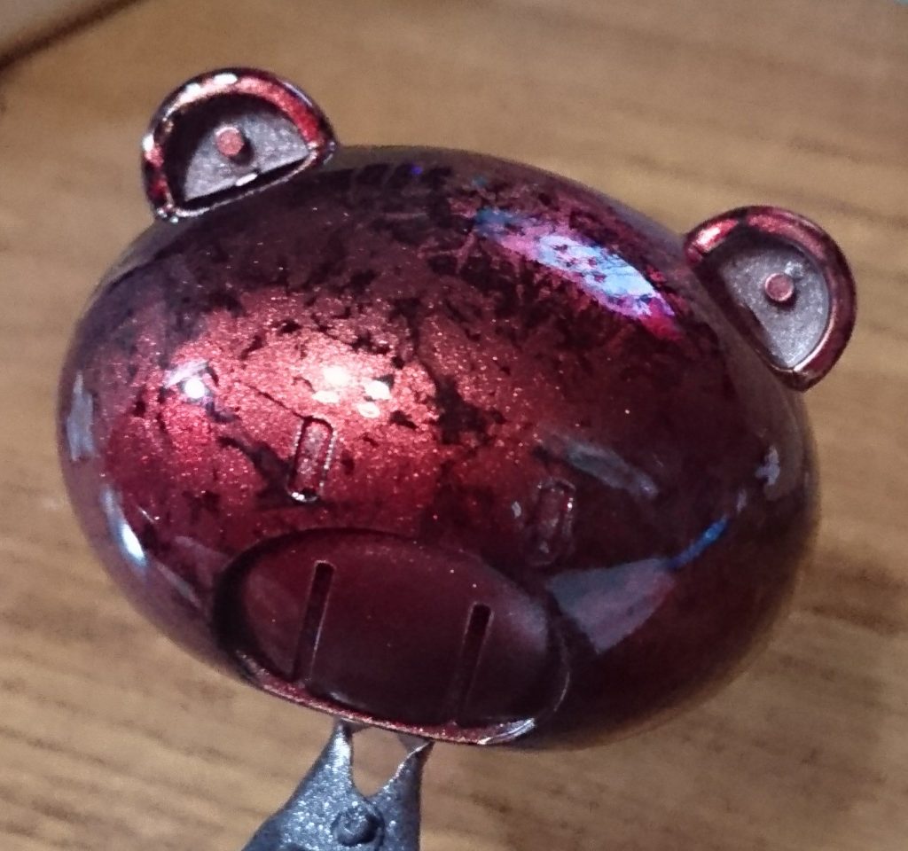 スーパークリアⅢを塗布後に1週間程乾燥させ、タミヤコンパウンドで研ぎ出し後にハセガワコーティングポリマーで完成