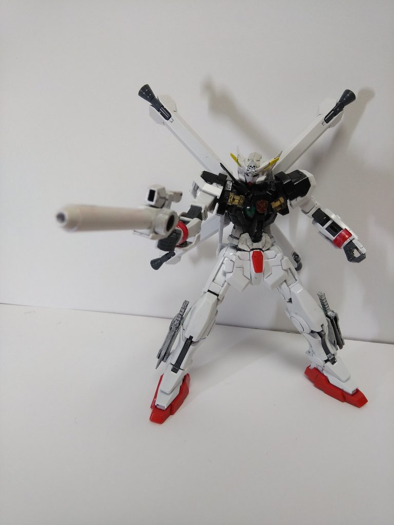 GNガンシミター ガンモード
コトブキヤビームソードをベースにジャンクパーツを寄せ集めて作りました。