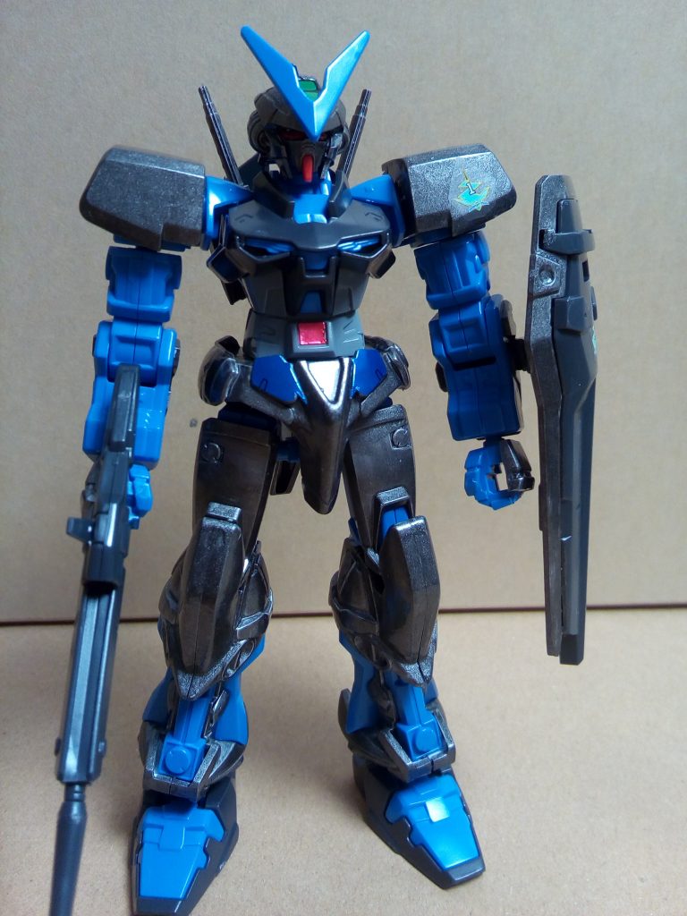 ＨＧガンダムアストレイブルーフレーム–4枚目/制作者：蒼い桜兎