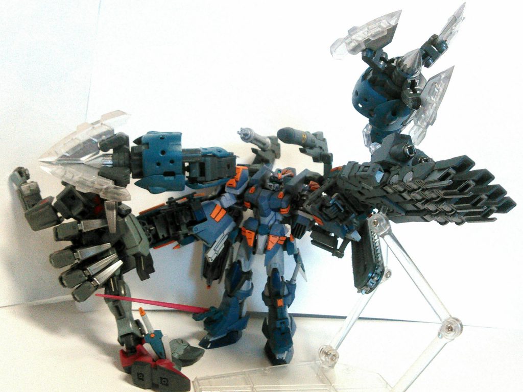 MJ-1703 4連装スプリットビームガン発射モード