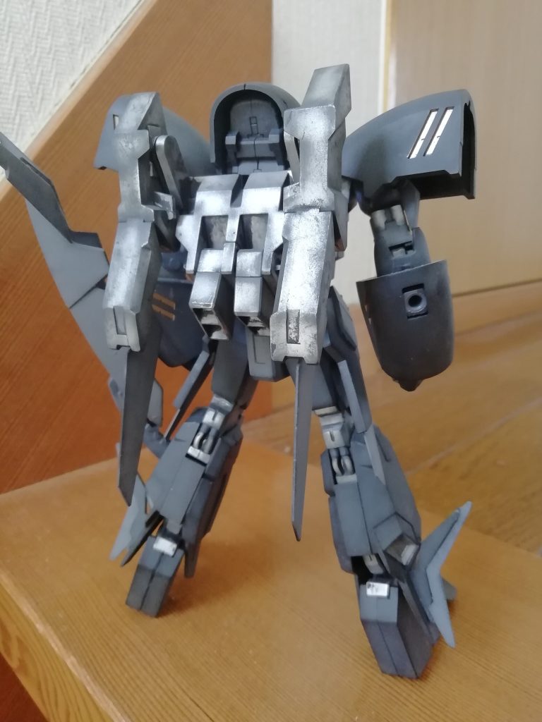 黒立ち上げ塗装しています