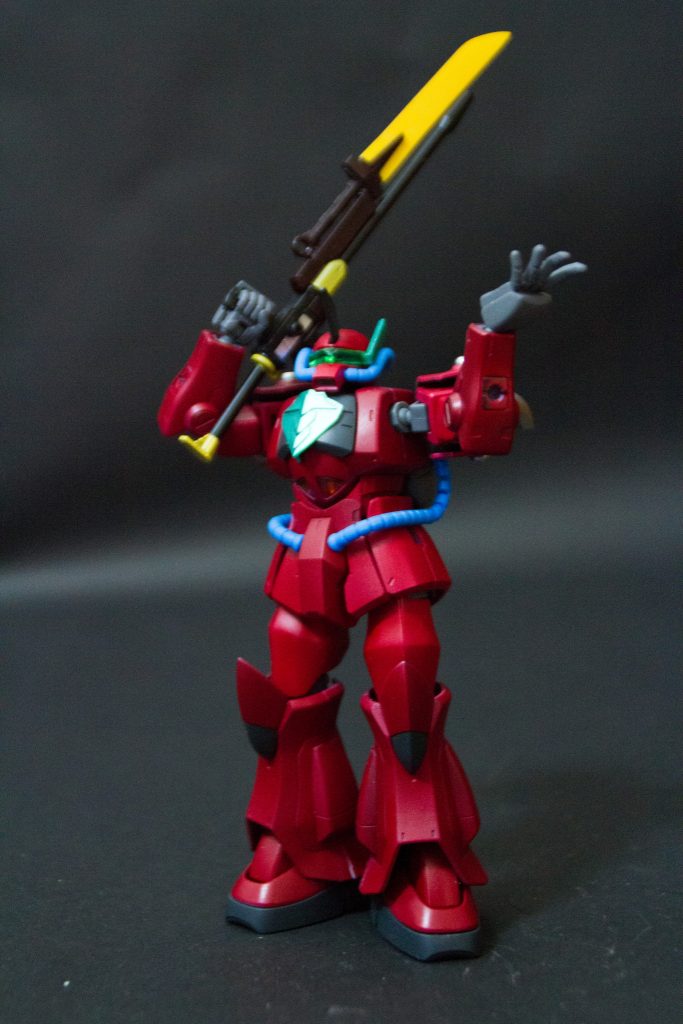 合体してより高い火力を誇るライフルになる
更にバルブブレードのリミッターが解除され任意でブレードの最大出力を発動できる