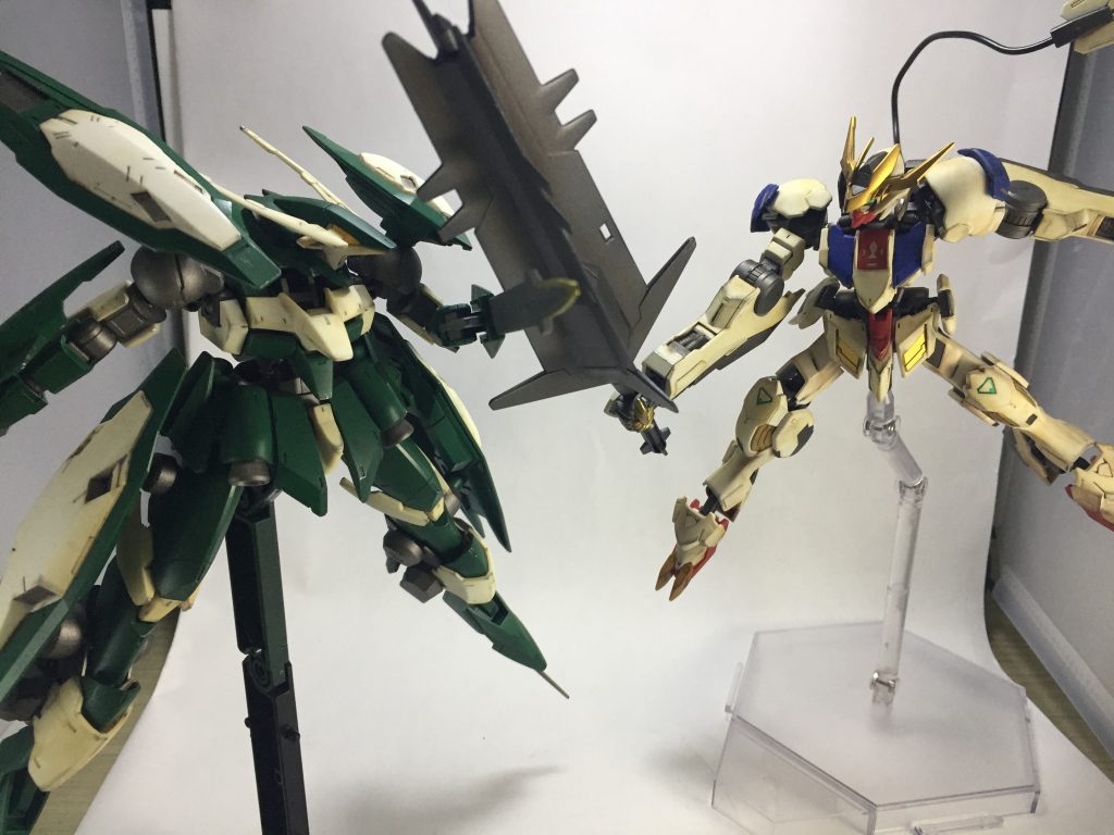 どっちもデカくて撮影ブースに収まらないｗ