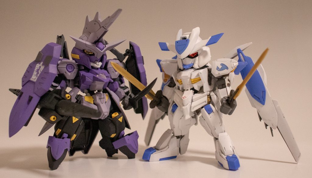 この2体を揃えたかったので・・・。
クロスシルエットフレームの出来が良いのでかなり助けられてます！