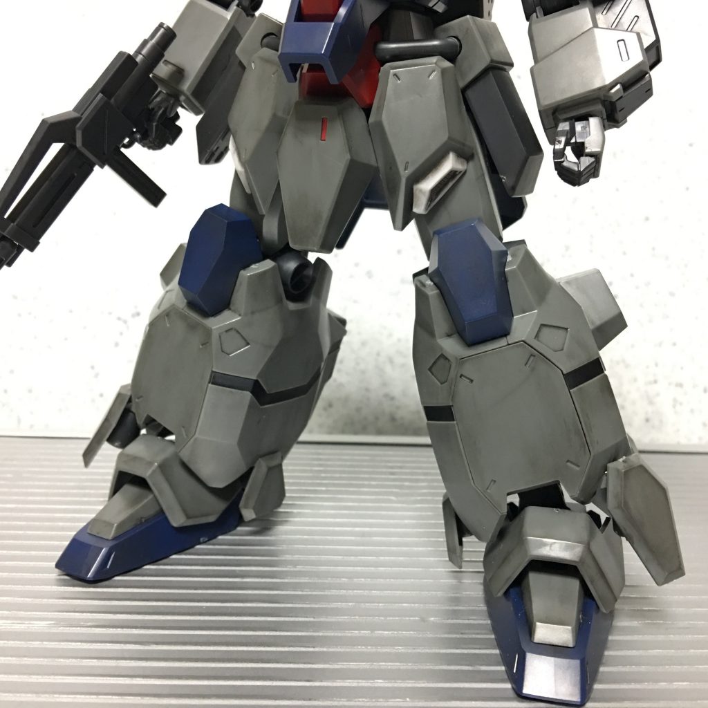 ウェザリング各部アップ（下半身）