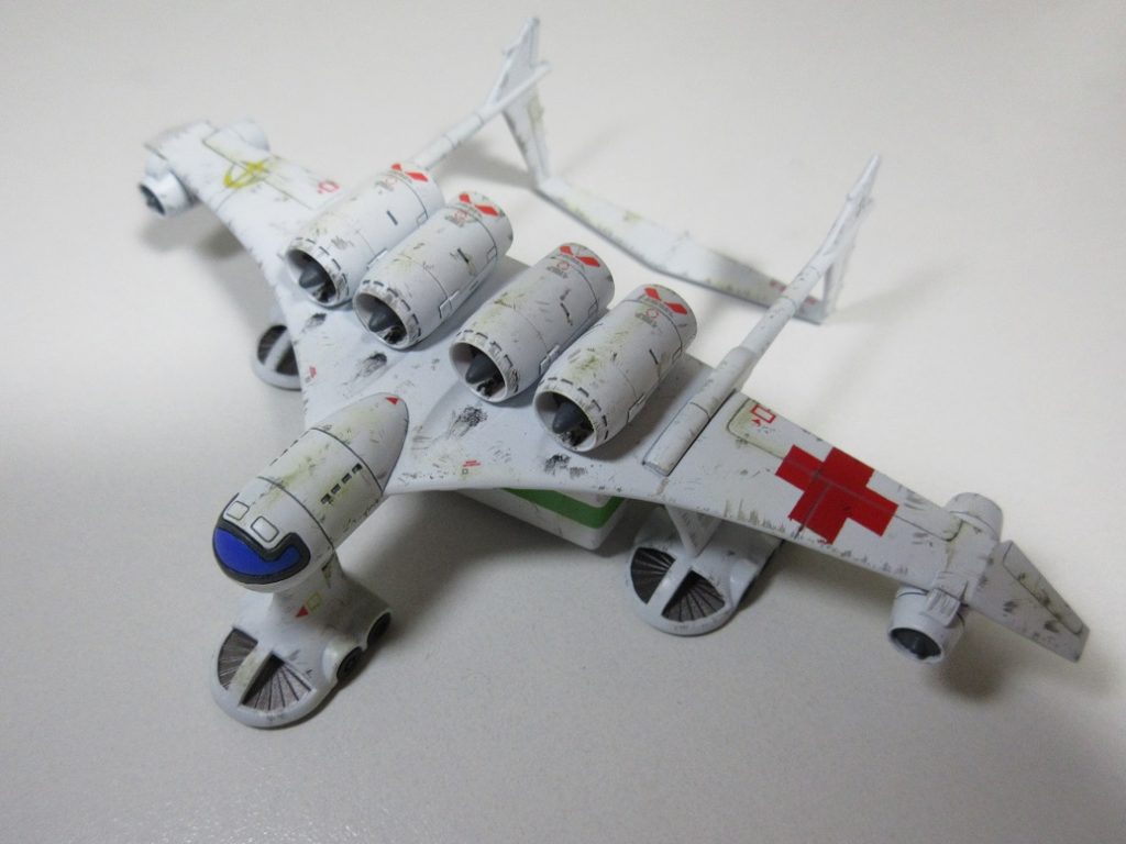 地球連邦軍 病院船ミデア–5枚目/制作者:明智えっくん