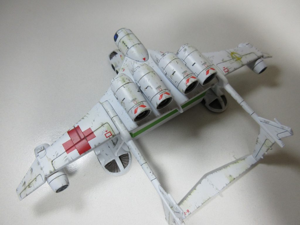 ゲート処理や合わせ目消し、ディテールの彫り直しなど簡単なことしかやっていません。