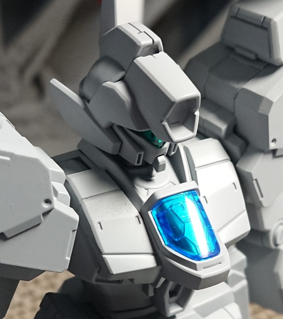 制作工程の写真は少ないのですが、これはサフが終わって仮組したところ。