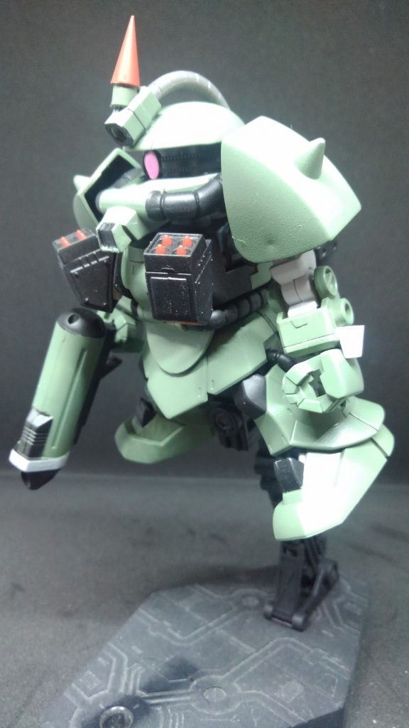 ＳＤ　ＭＳ－０６Ｍ　水中型ザク　（クロスシルエット改造–4枚目/制作者：とむはち