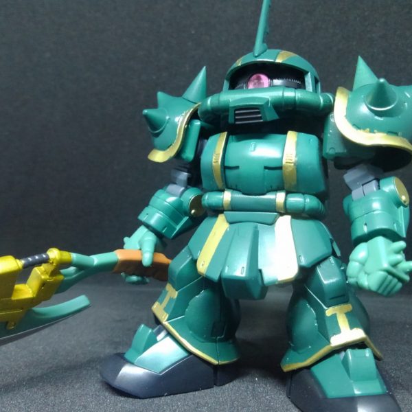 SD  ドズル・ザビ専用ザクⅡ（クロスシルエット改造