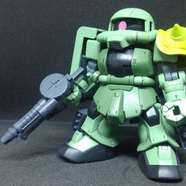 ＳＤ　ザクⅡ　フレデリック・ブラウン搭乗機（クロスシルエット