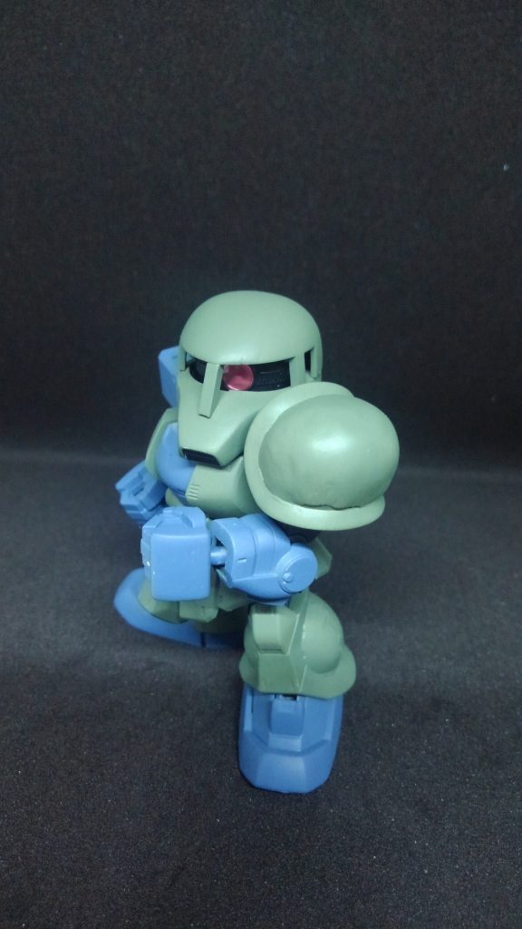 有名なショルダーアタック、ＳＤなのでいまいち決まらないかもしれない…