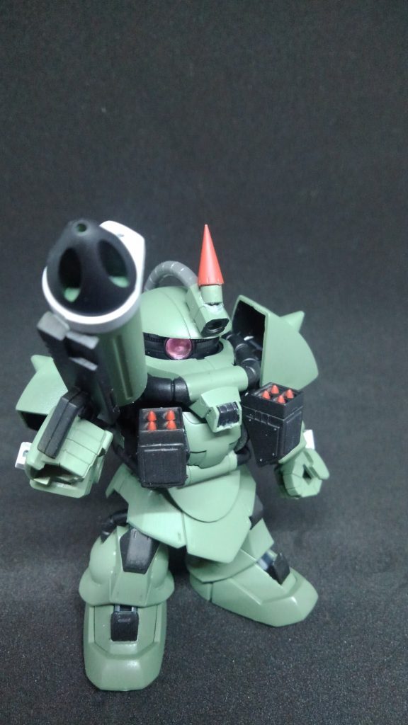 ＳＤ　ＭＳ－０６Ｍ　水中型ザク　（クロスシルエット改造–5枚目/制作者：とむはち