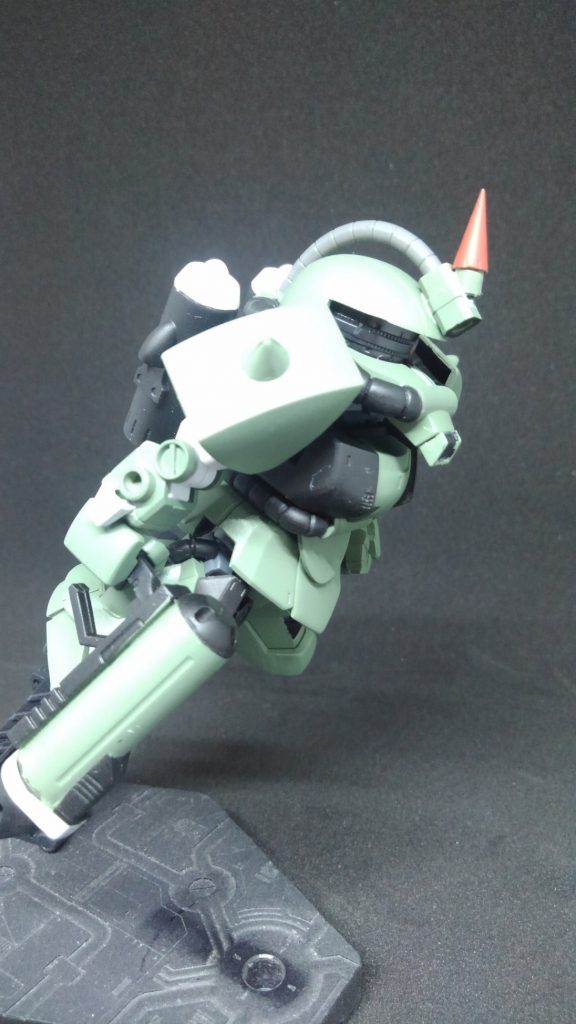 ＳＤ　ＭＳ－０６Ｍ　水中型ザク　（クロスシルエット改造–6枚目/制作者：とむはち