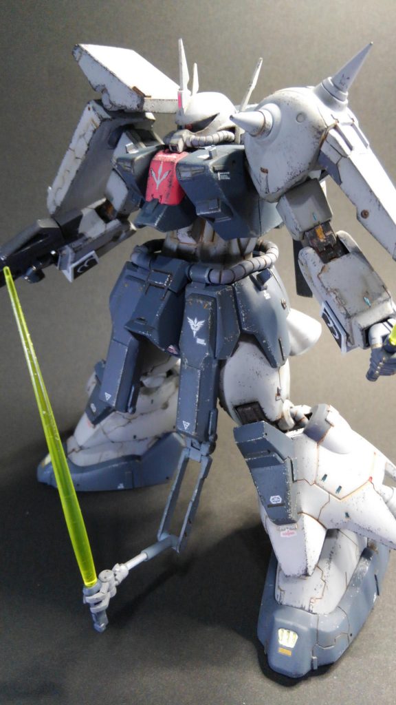 ザクⅢ(ユニコーンVer.)–5枚目/制作者：イイジママサミ