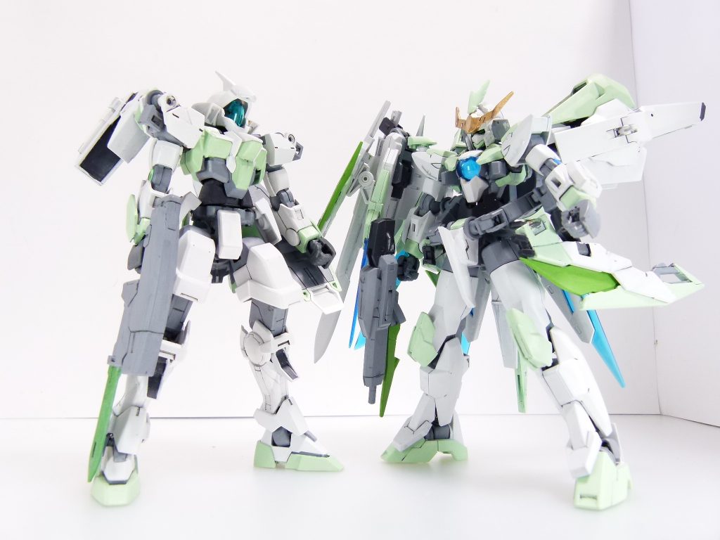 ガンダムモード。武装テストについてはネイキッドも併用して利用。ＮＰＤを使うことでより実践的な戦闘テストが可能になります。「その後」の話、続きは･･･次にＨＧＢＣが出る時？*【次回予告予定】*パワードアームズパワーダー。すーぱーふみなのサブアームの方が入手しやすいかな。