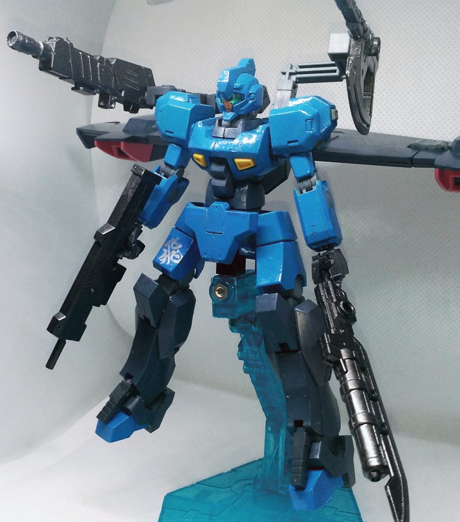 フロント。ボールデンアームズを使ってたくさん武器を装備しました。防御は投げ捨てた特攻仕様です。