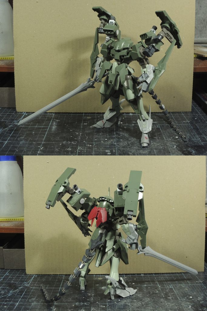 今回もM.S.G.ジョイントセットが役に立ちました。
個人的には改造するならジョイントセットA、Bは常備って感じ。