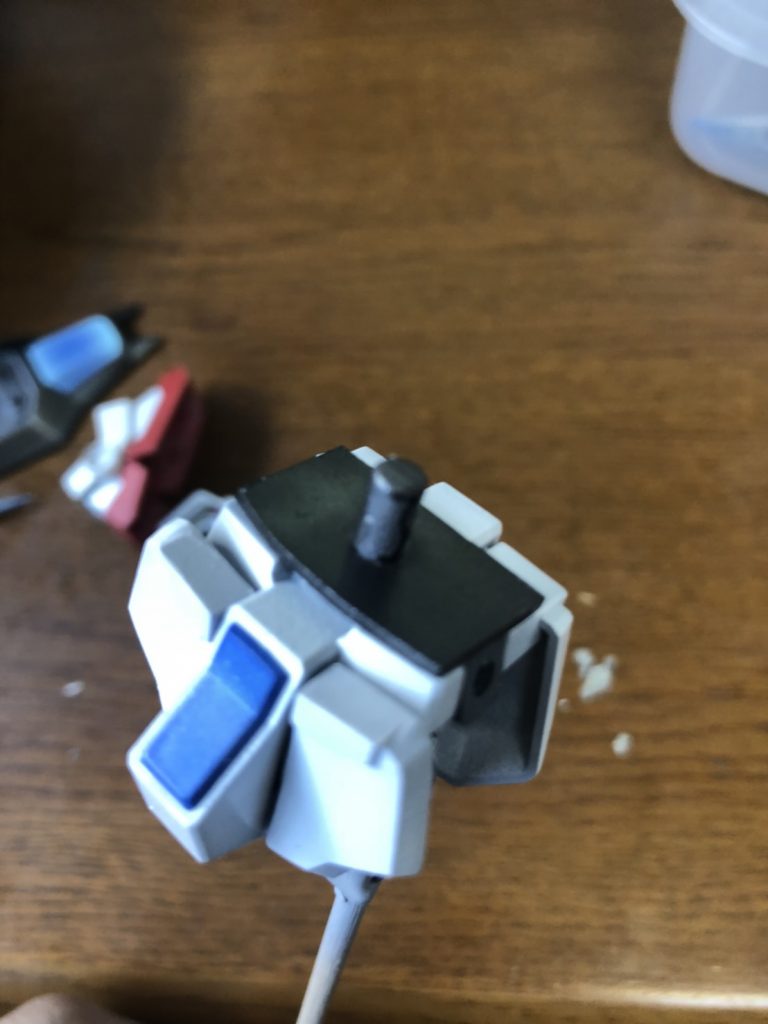 こんな感じに
一応フロントアーマーも延長してあります