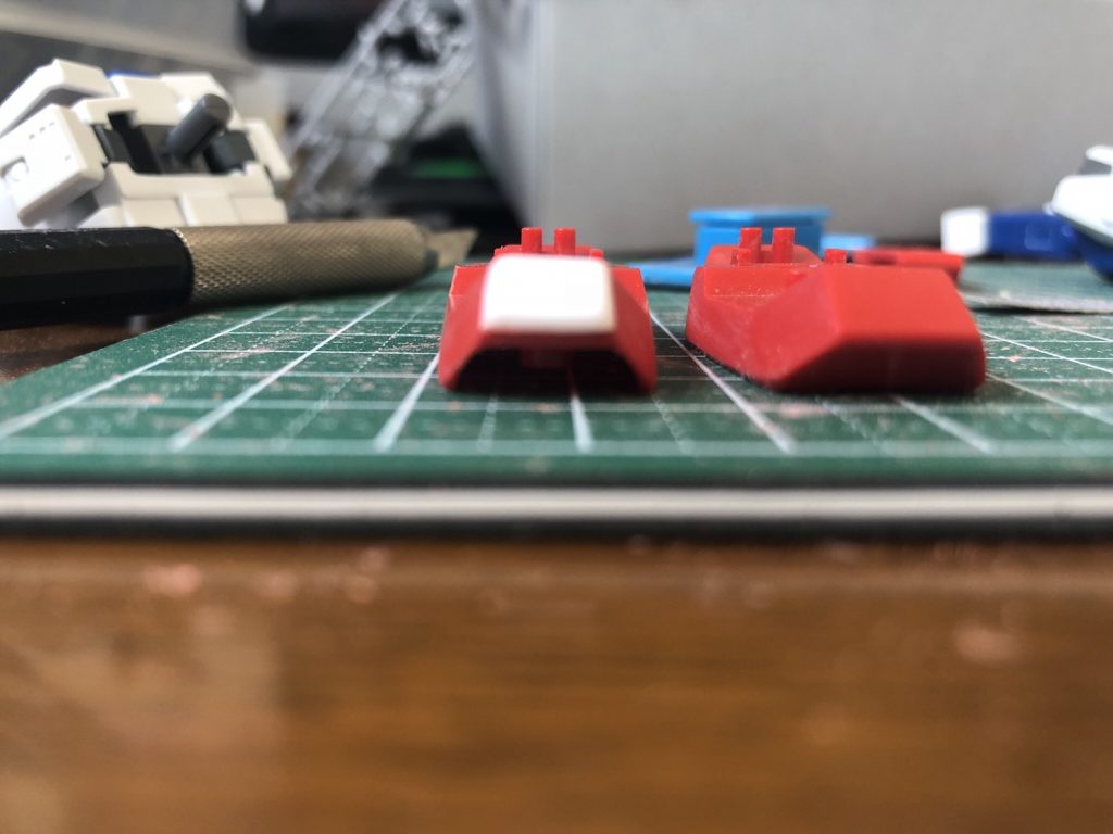 脚をシャープにするために延長