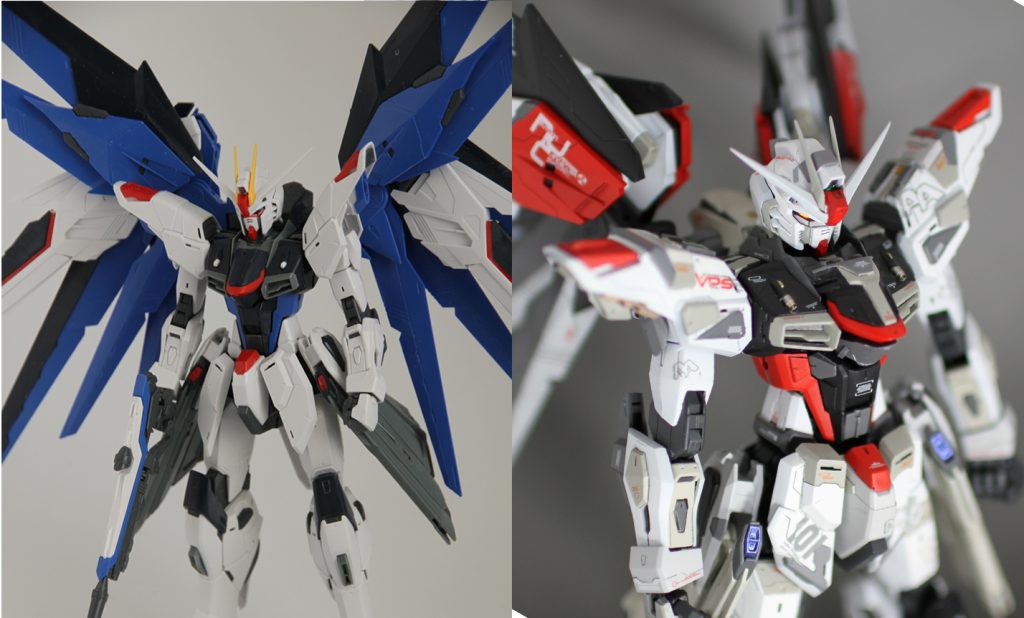 *比較*
カラーリングで印象を変えているのでオリジナルの雰囲気が出た気がしています。
スジボリも各所に盛り込んでいるのでその分ディテールにも

ご欄頂きありがとうございました！＾＾