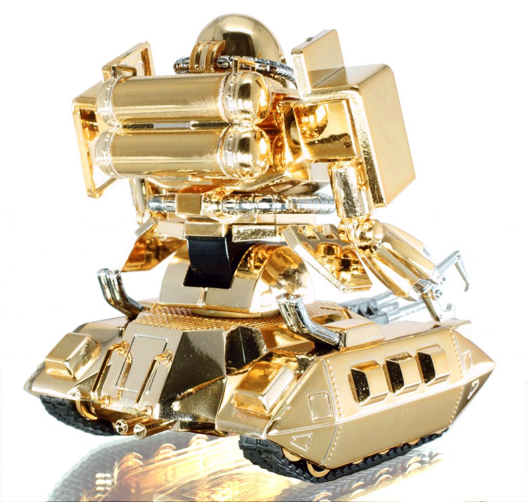 旧キット ザクタンク (メッキ)–2枚目/制作者：nishimo